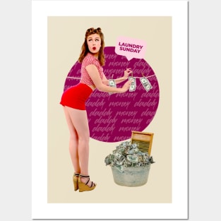 Pin up money Posters and Art